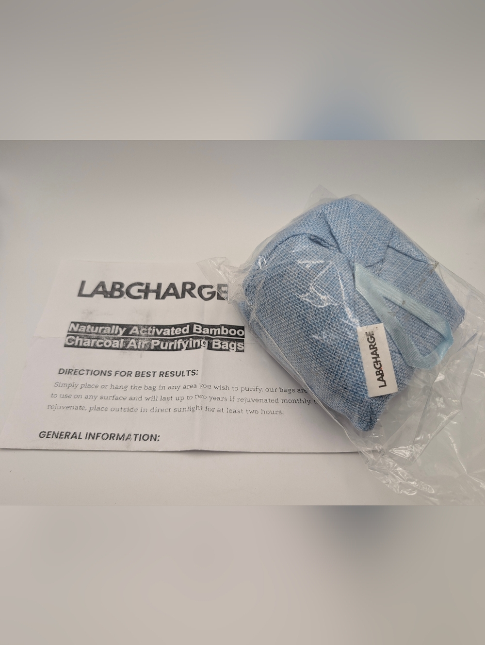 Blue Bamboo Charcoal Air-Purifying Bag
